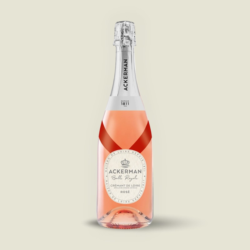 Crémant de Loire Rosé Brut Bulle Royale Ackerman